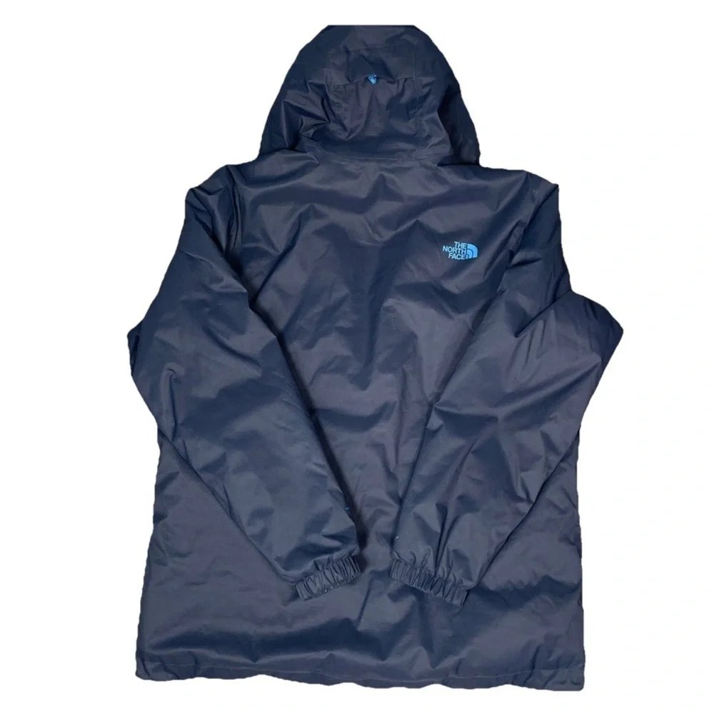 The North Face Quest Insulated Jacket Coat Urban Navy Size XL Quilted Hood Warm